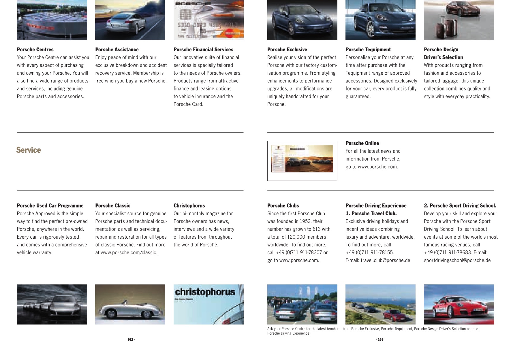 2010 Porsche Panamera Brochure Page 58